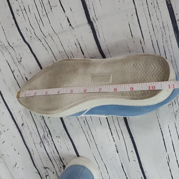 BOEMOS Made In Italy Upper Leather Light Blue Slip On Shoes Size 39 - Picture 8 of 8